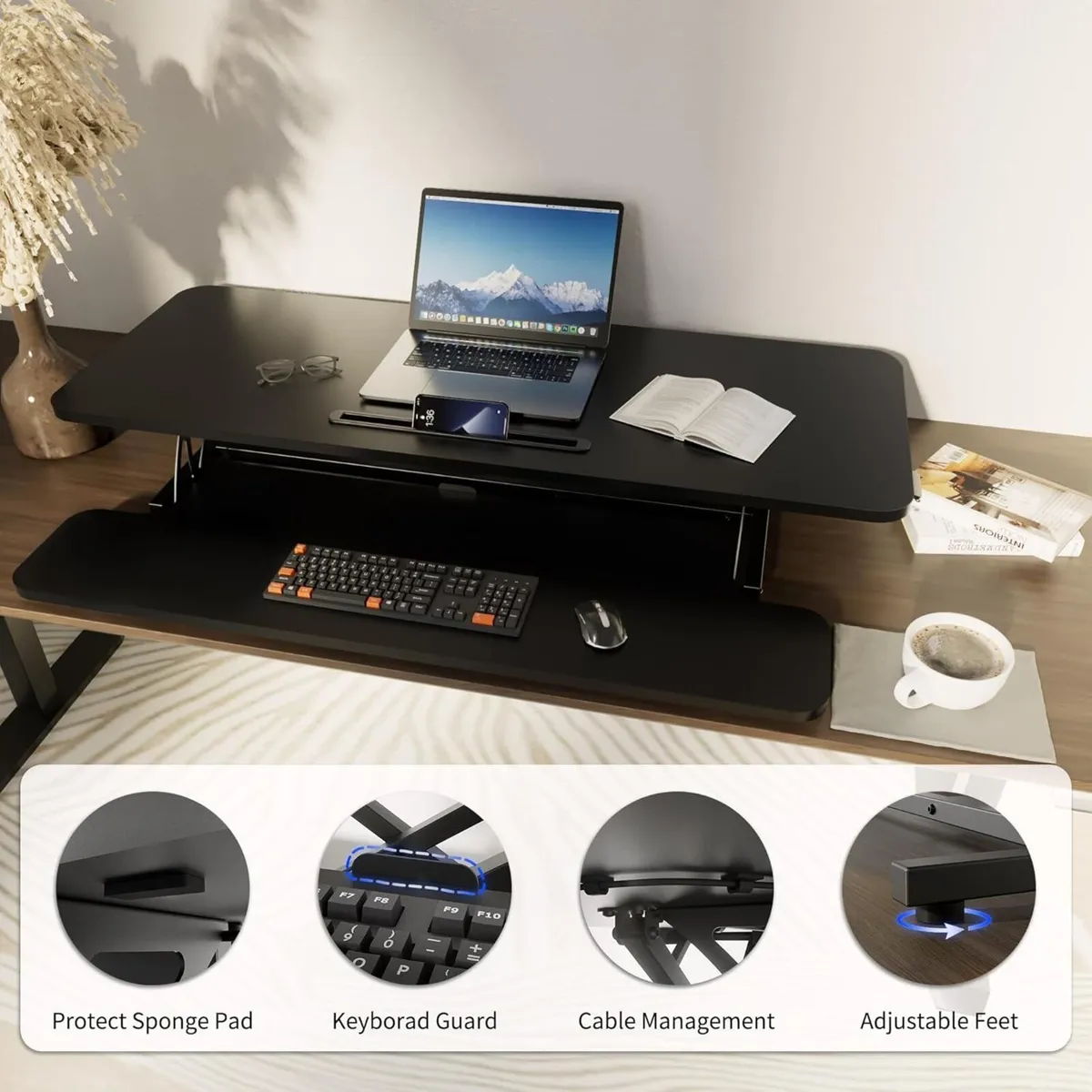 Standing Desk Converter 106cm/42’’ Height - Image 3