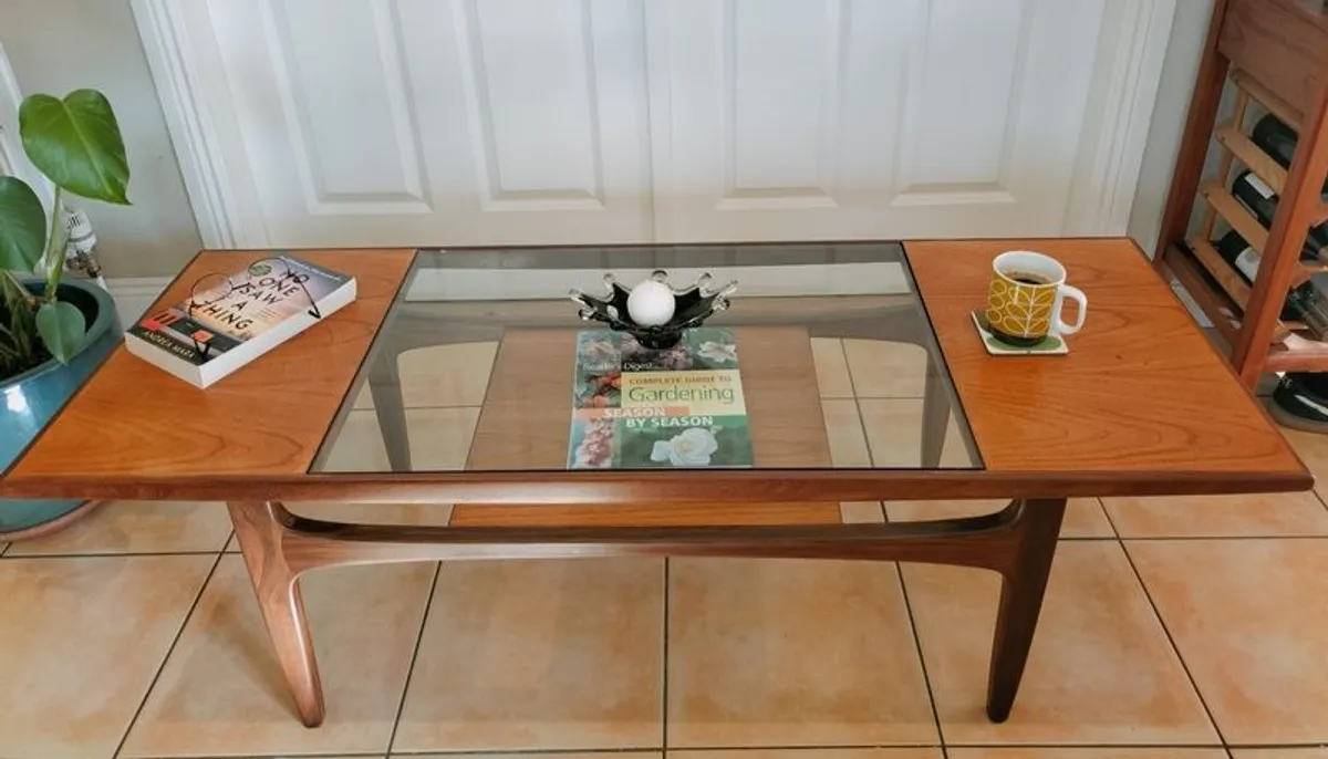 Mid Century Vintage Glazed G Plan Coffee Table - Image 1