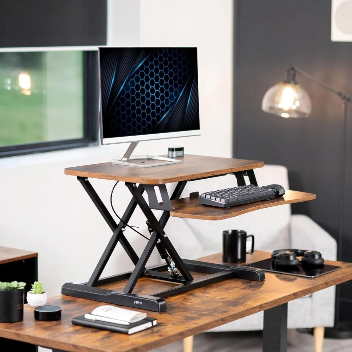 65 cm Desk Converter K Series Height Adjustable - Image 2