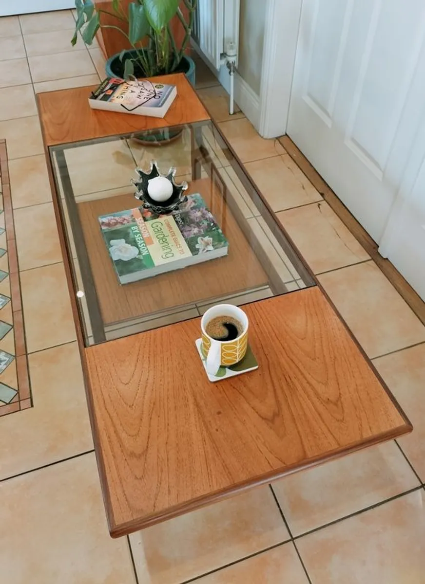Mid Century Vintage Glazed G Plan Coffee Table - Image 2