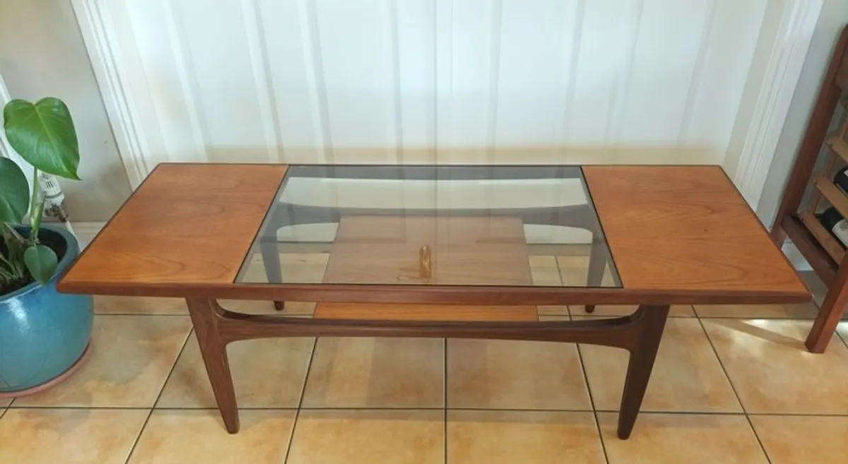 Mid Century Vintage Glazed G Plan Coffee Table - Image 3