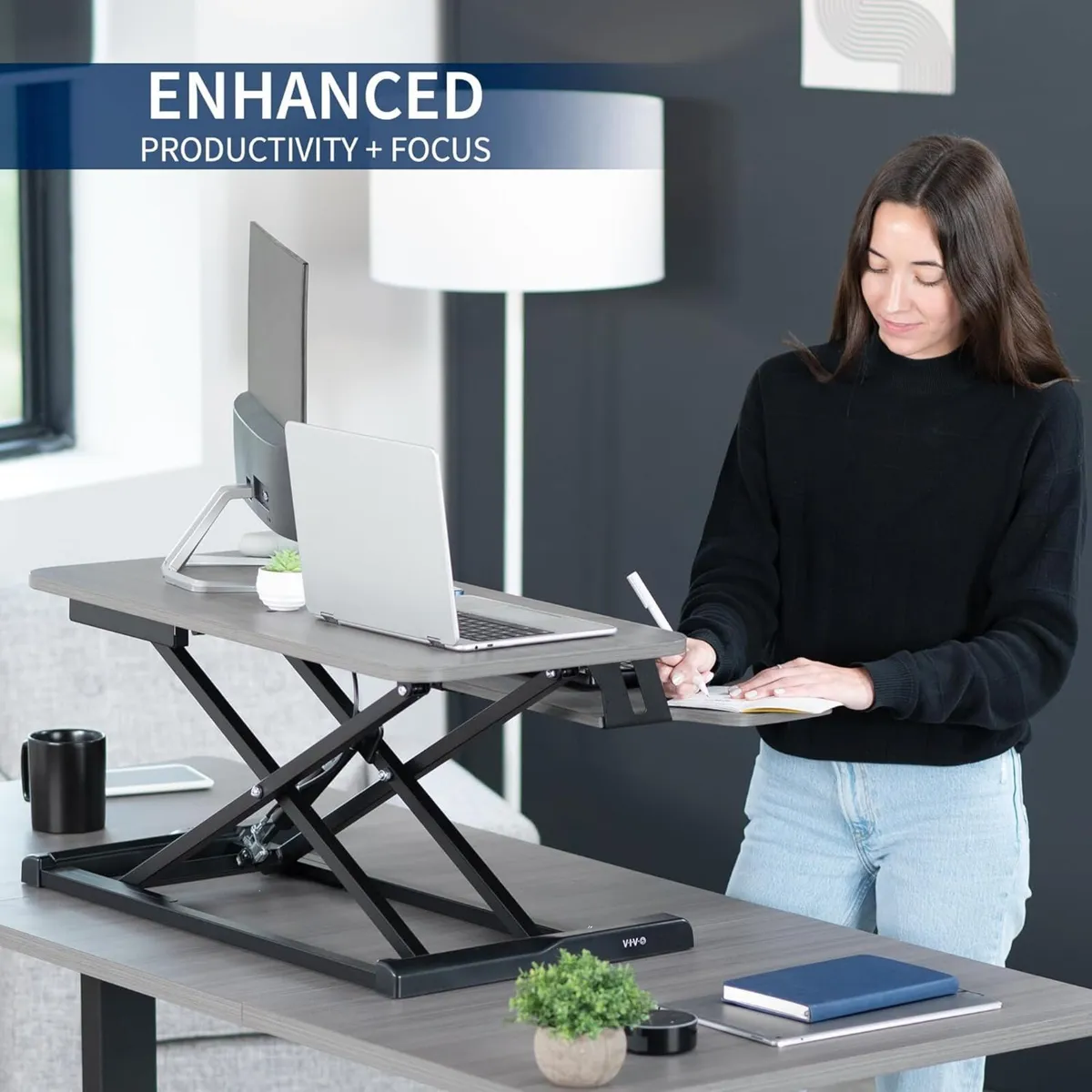 81 cm Desk Converter K Series Height Adjustable - Image 4