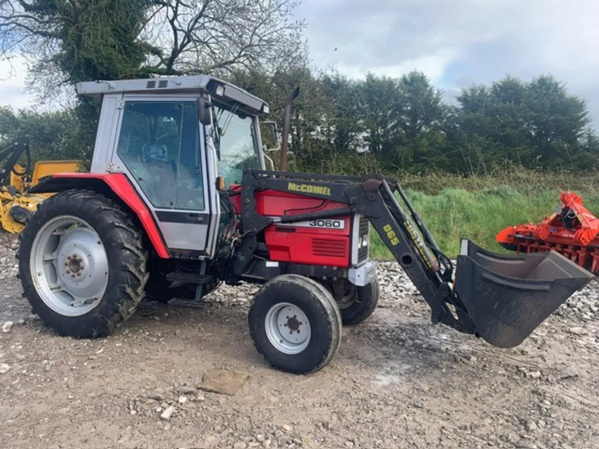 MF 3060 2WD C/W MCCONNEL LOADER + BUCKET - Image 1