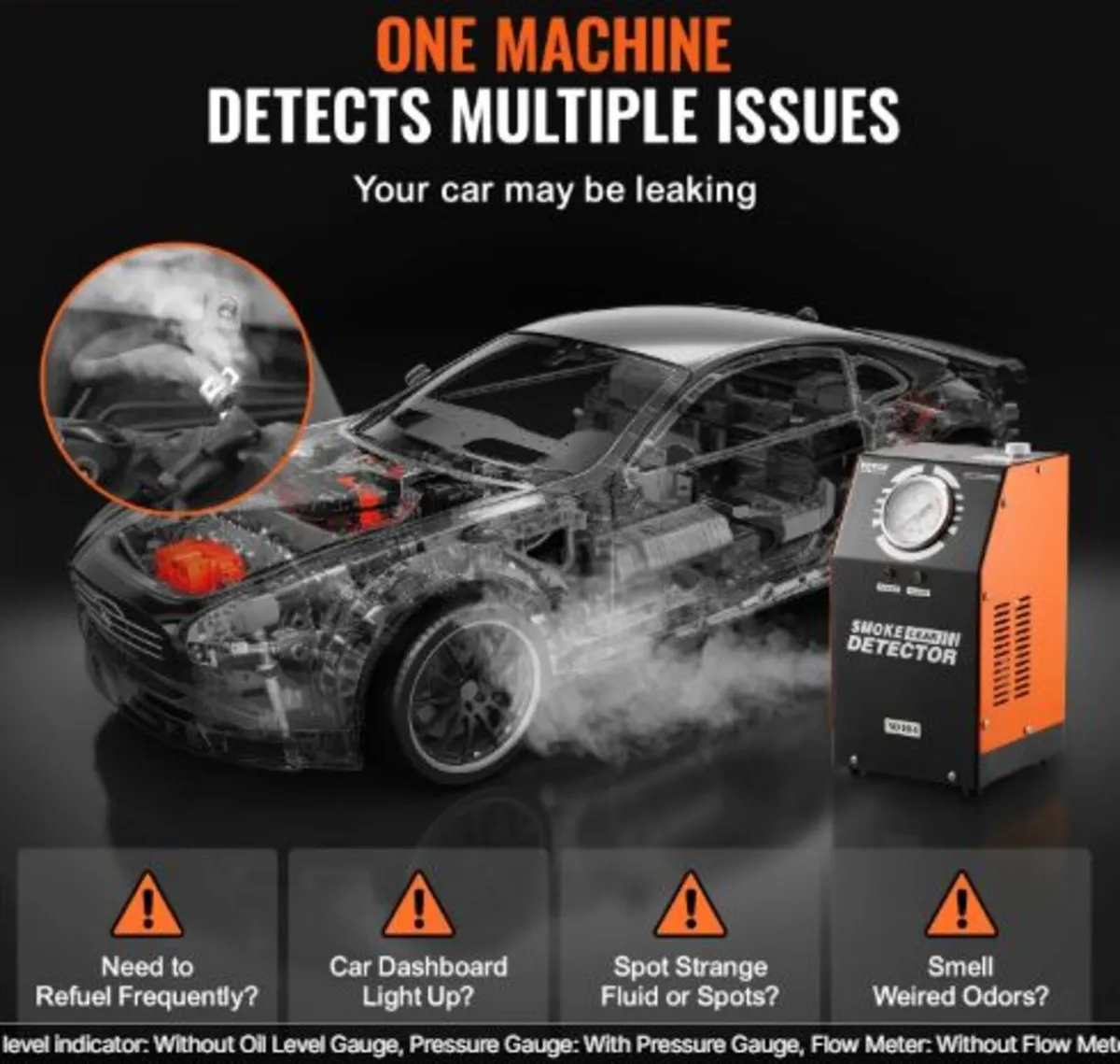 Automotive Smoke Machine Leak Detector, EVAP - Image 2