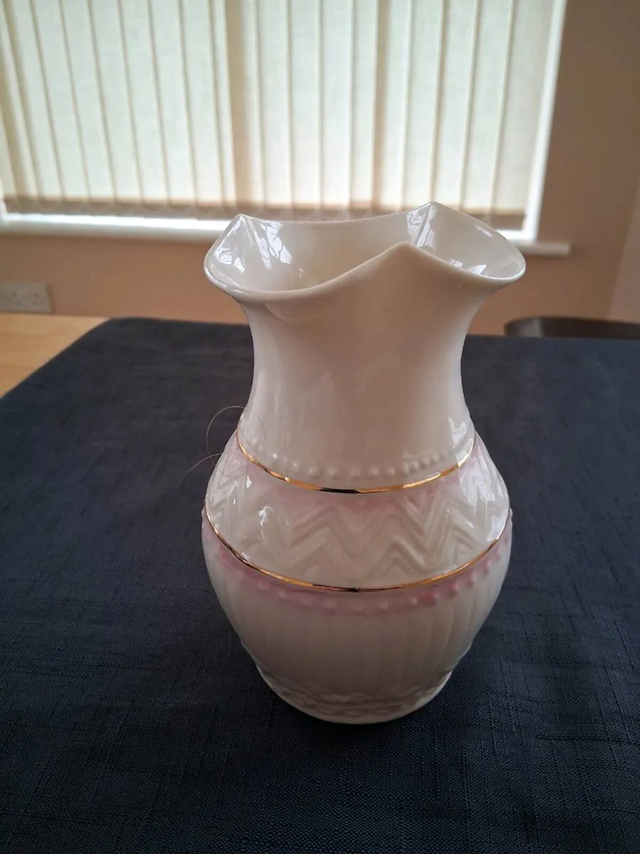 Belleek China Vase - Image 1