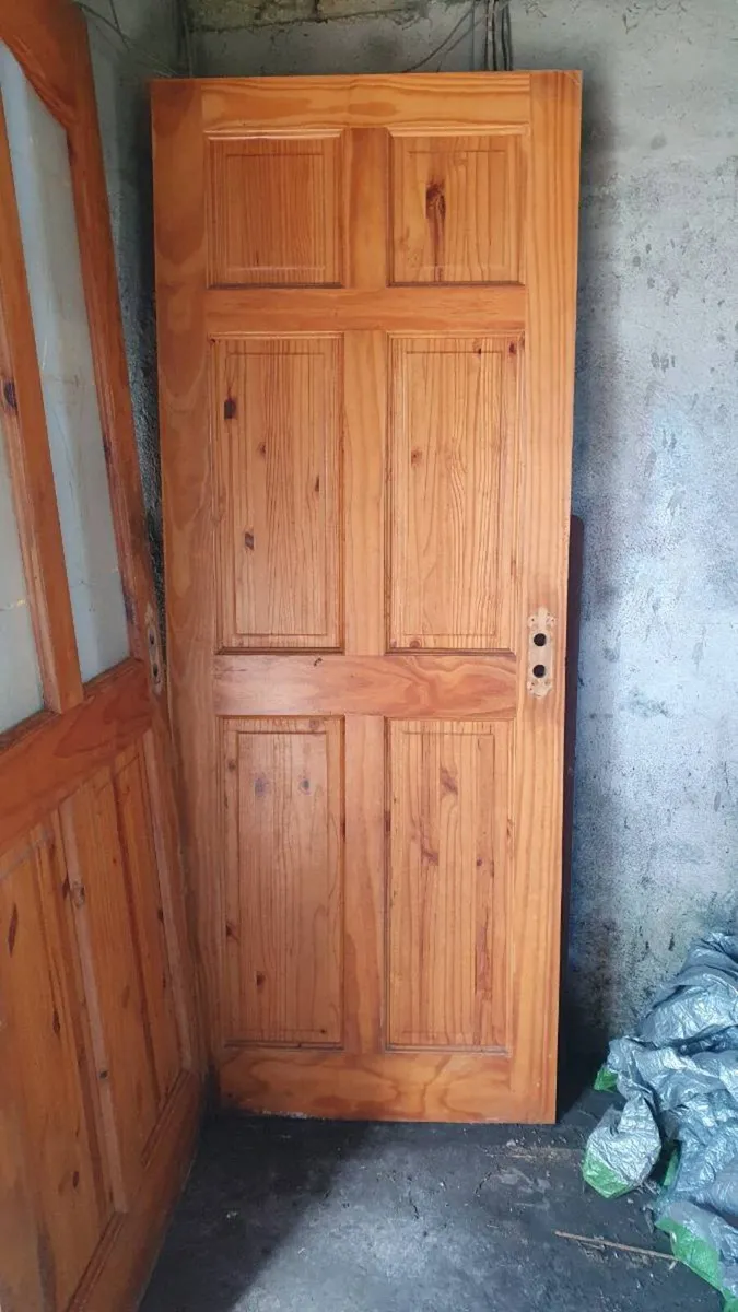 2 Solid Wood Doors FREE - Image 2