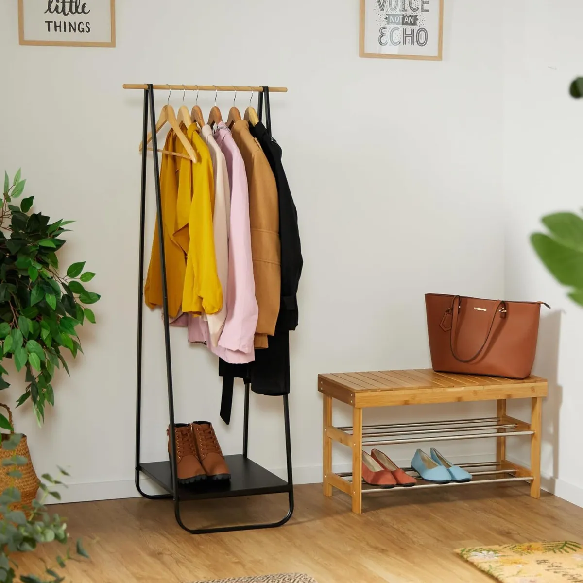 Metal Rack with Shelf HWD: 141 x 56 45 cm - Image 4