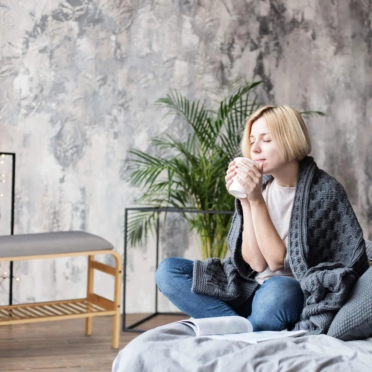 Bamboo Shoe Bench 3 Pairs of Footwear Hallway - Image 4