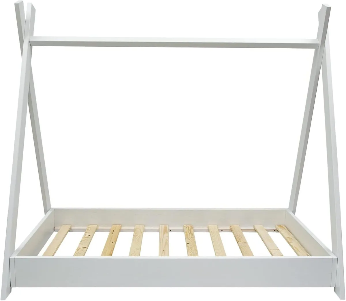 Wooden bed Scandinavian style modern kids home - Image 3