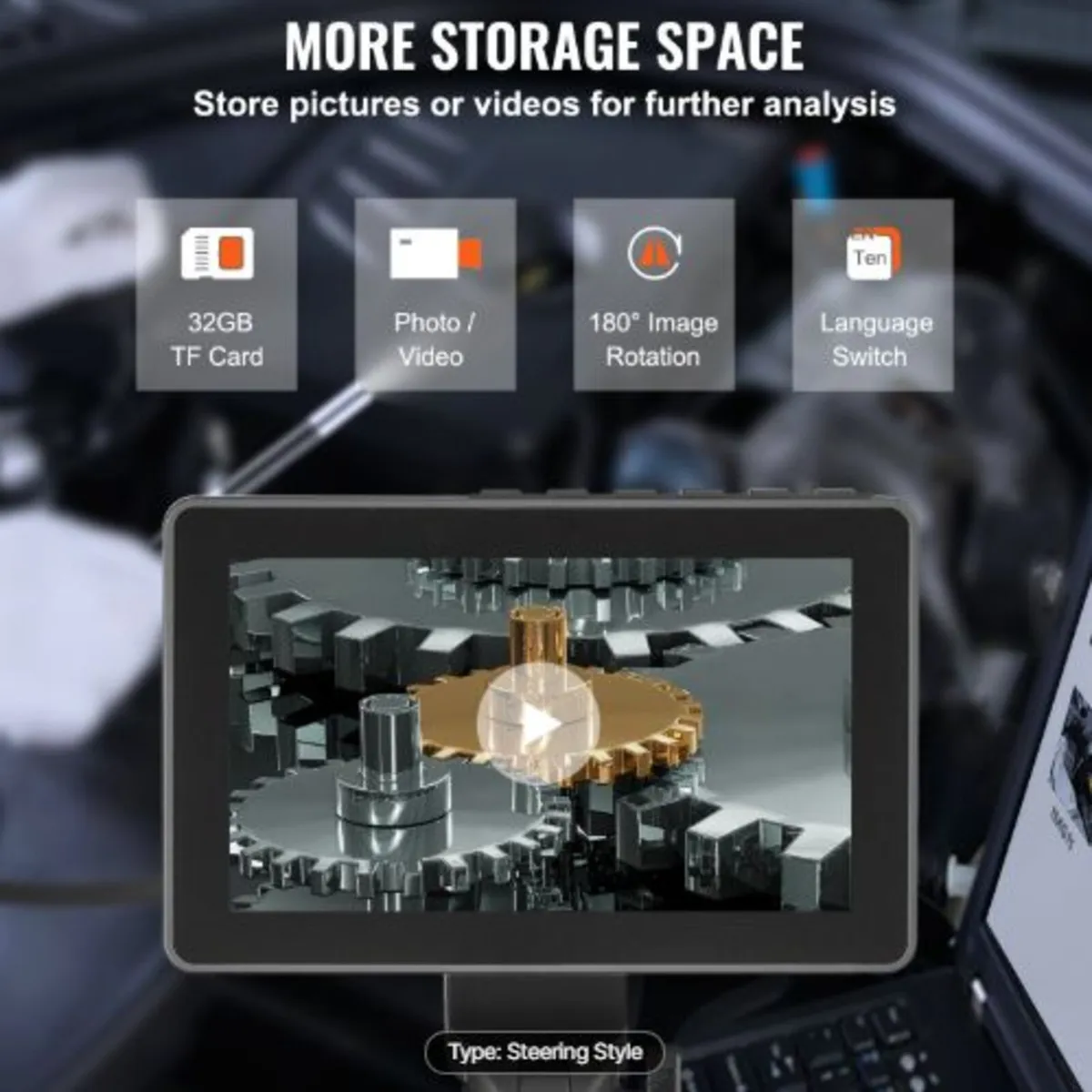 Articulating Borescope Camera with Light, Two-Way - Image 3