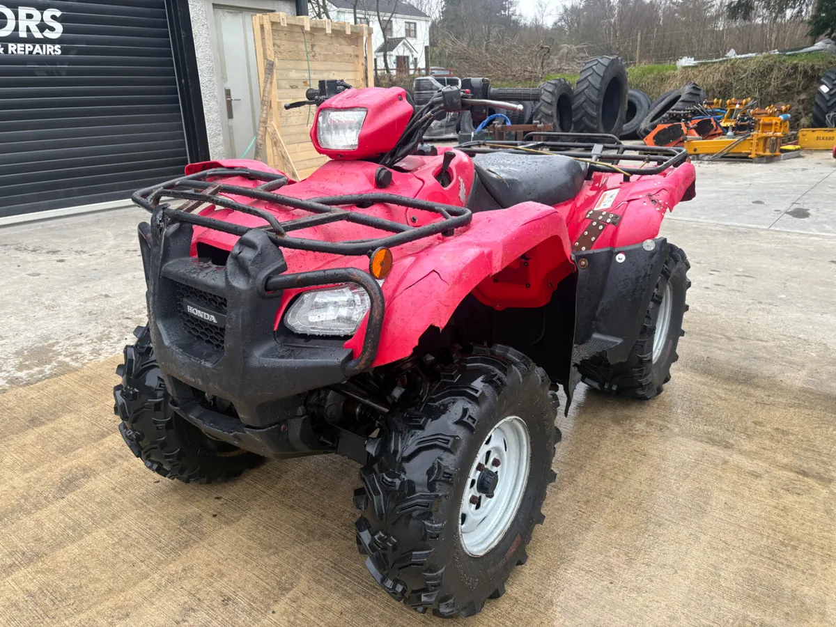 2013 Honda 500cc Quad  2WD/4WD selectable - Image 3