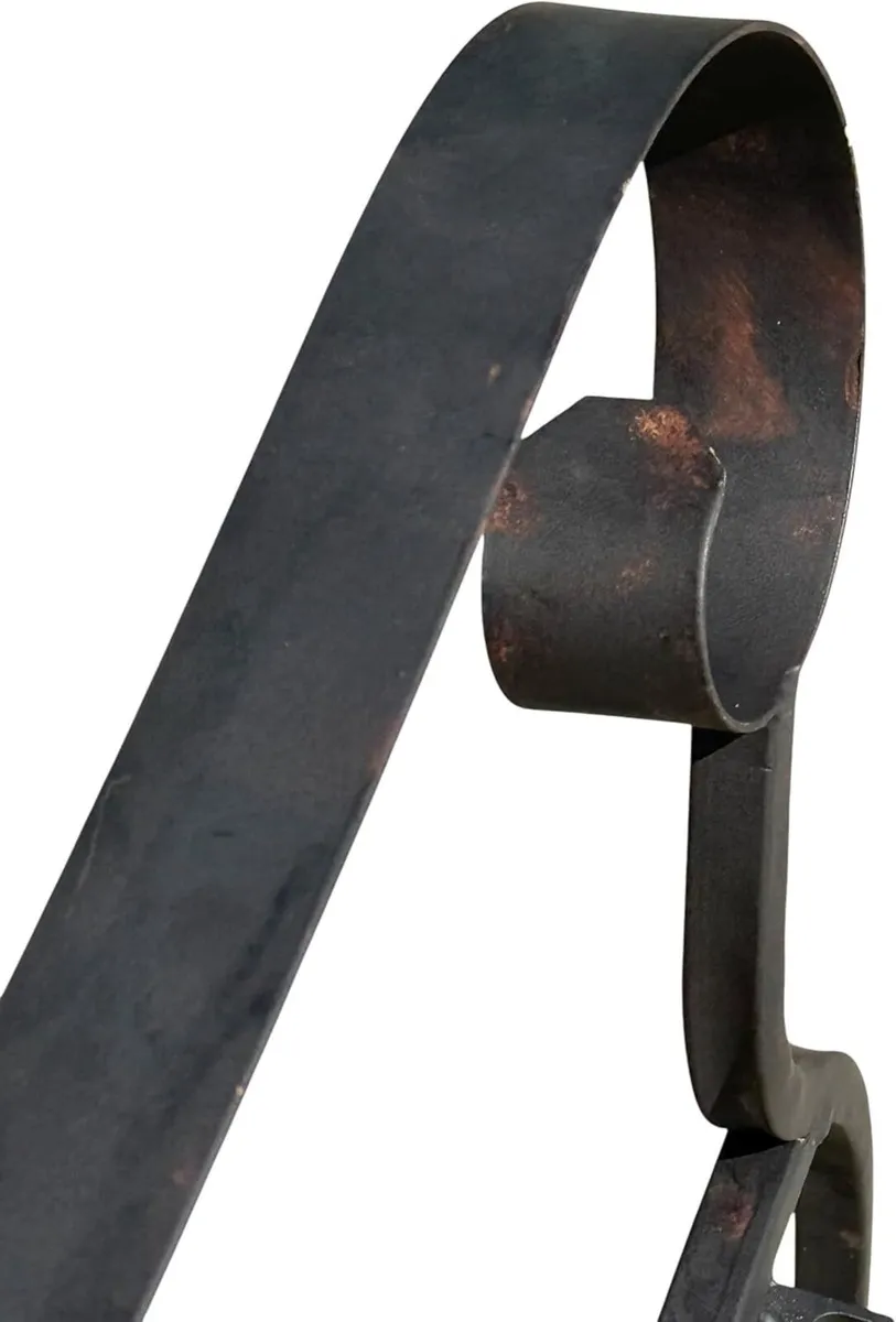 Garden Bench Metal 2 Seater Weatherproof Antique - Image 4