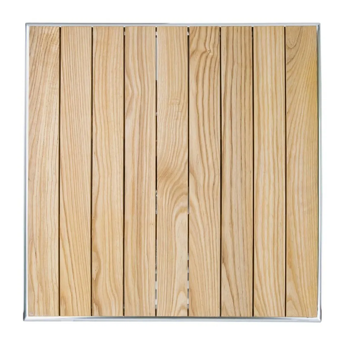 Bistro Dining Flip Top Square Table in Ash Wood - - Image 3