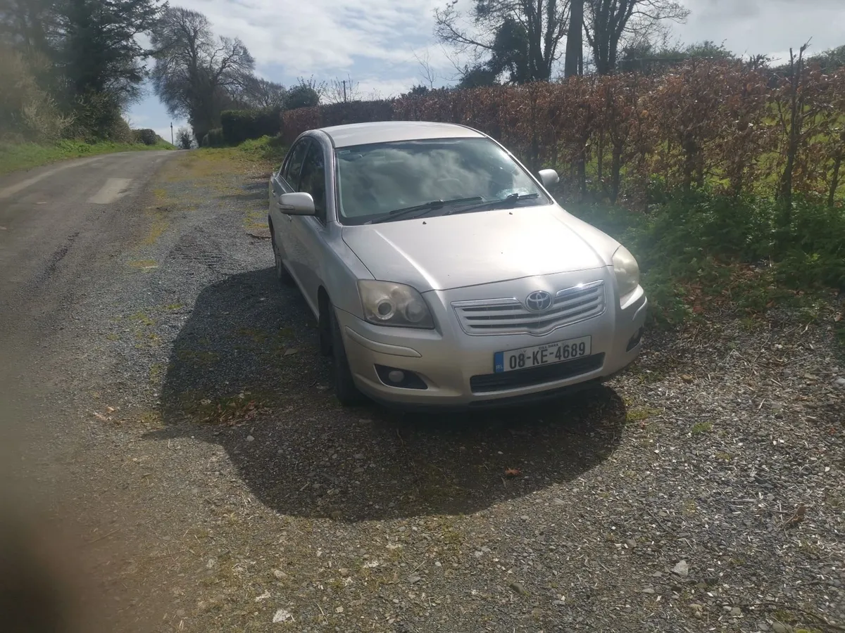 Toyota Avensis 08..needs a little work - see NCT - Image 1