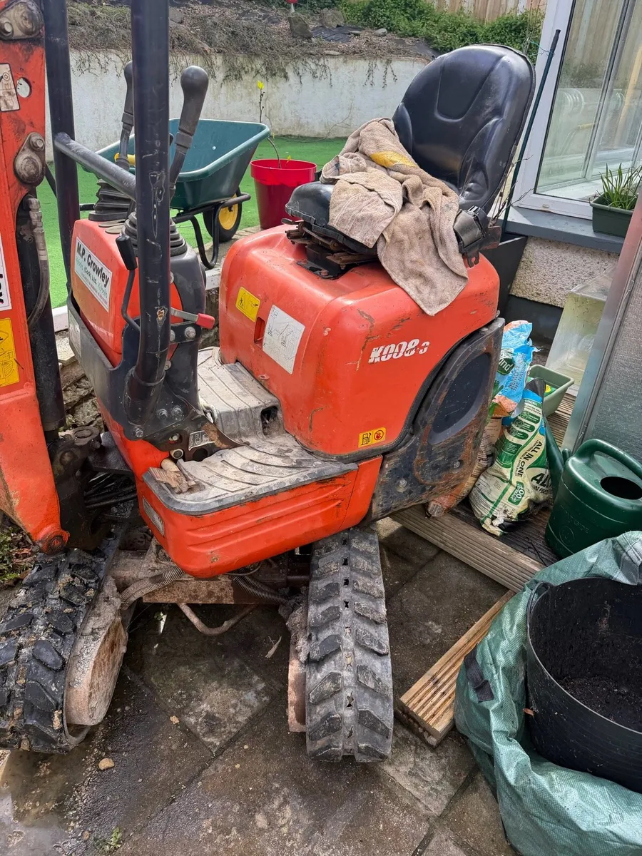 Kubota kx008 - Image 4