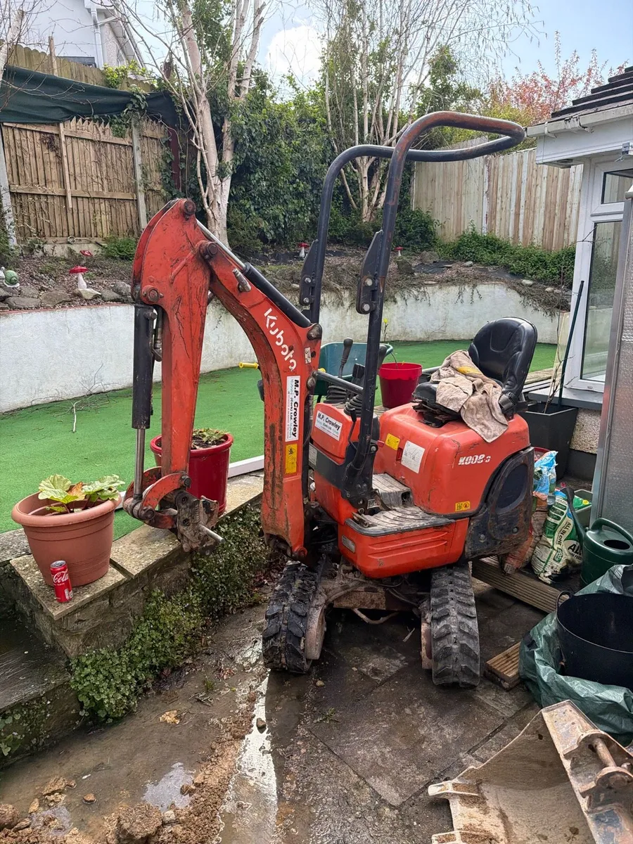 Kubota kx008 - Image 1