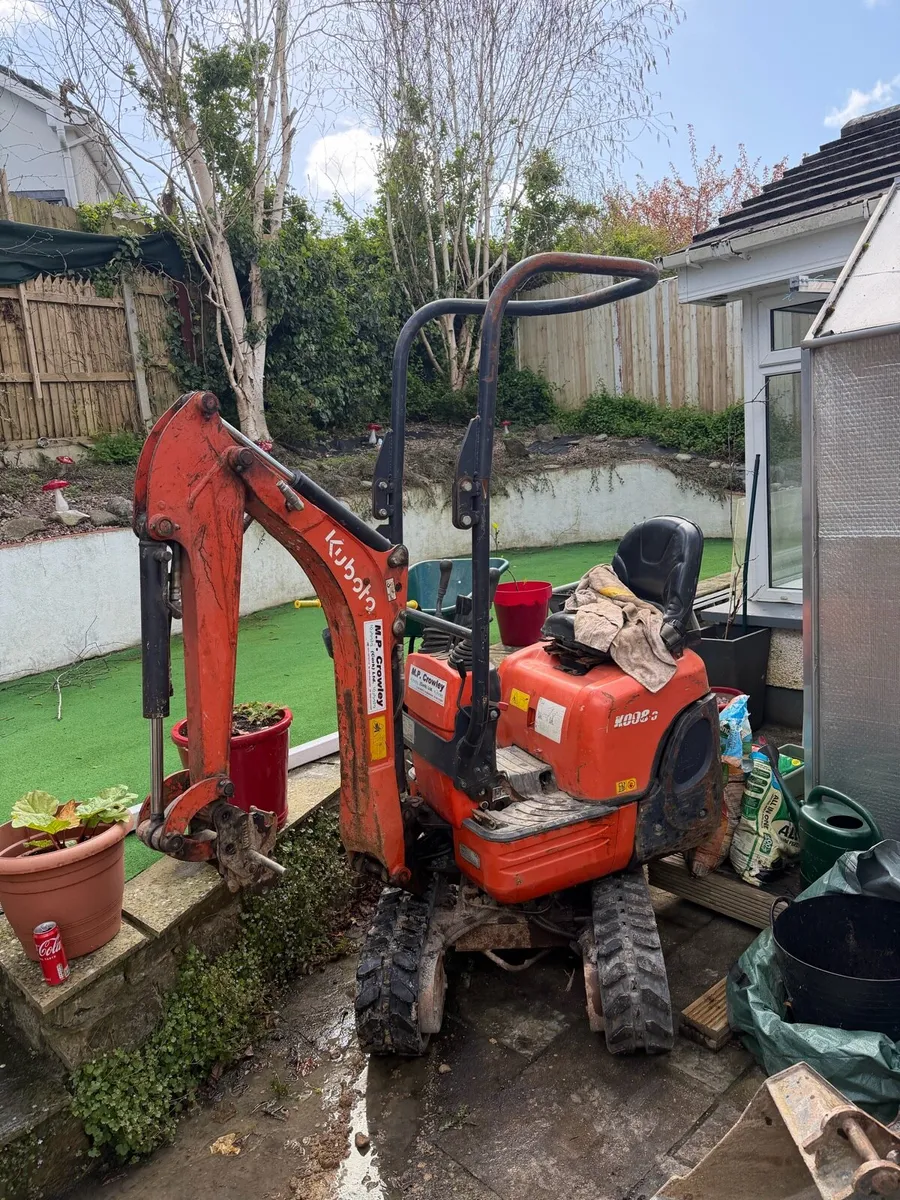 Kubota kx008 - Image 2