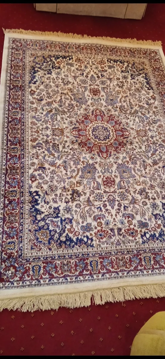 New Kashmir rug 120×170.Beautiful design. - Image 3