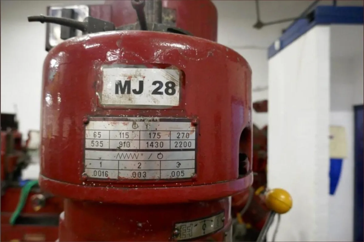 3 phase large milling machine & Tooling. - Image 1