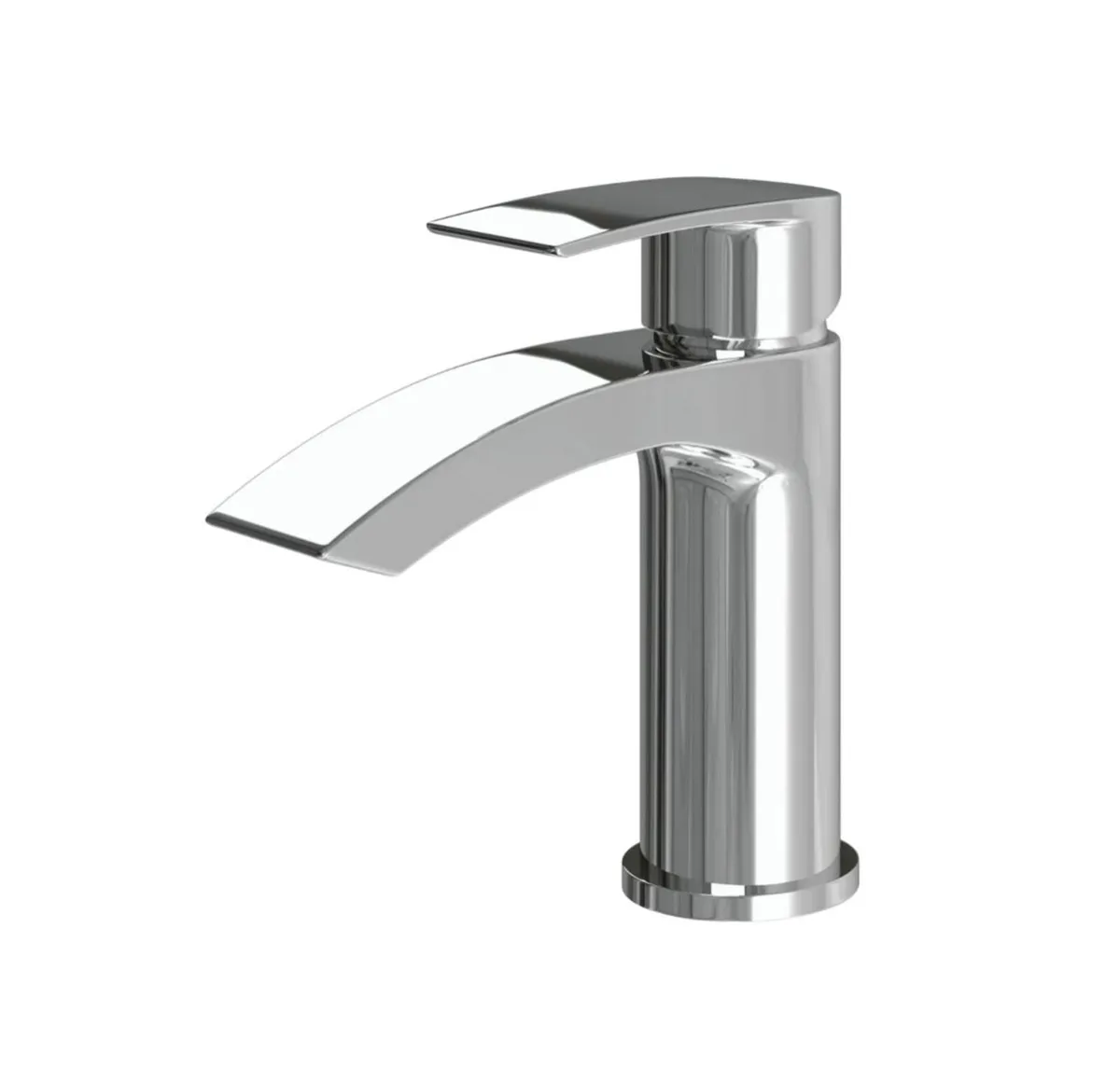 Waterfall Basin Mixer Tap | Chrome - Image 1