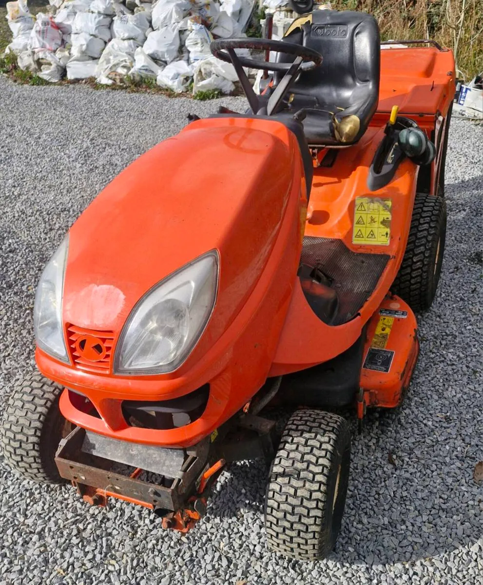 Kubota GR-1600 Ride on Lawn mower - Image 2