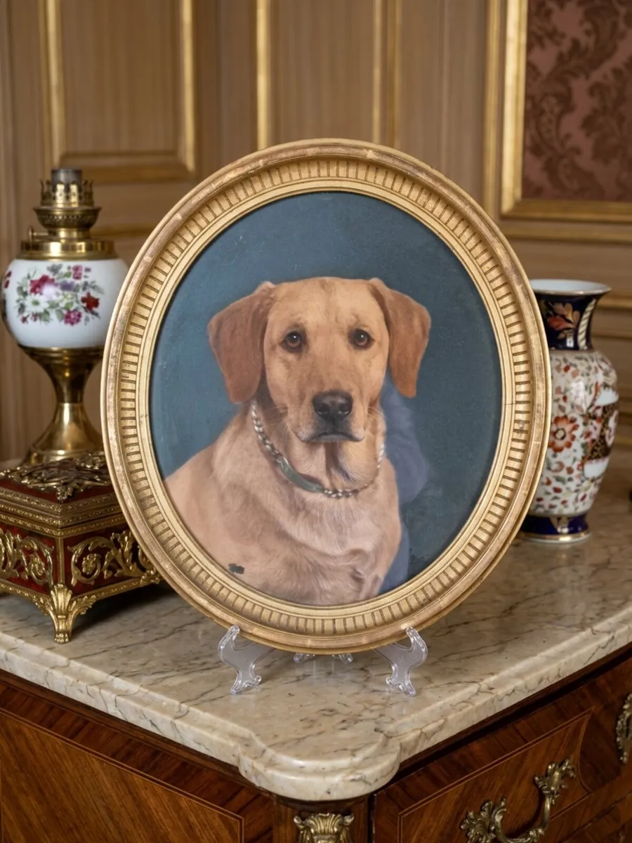 Portrait gilt picture - Image 1