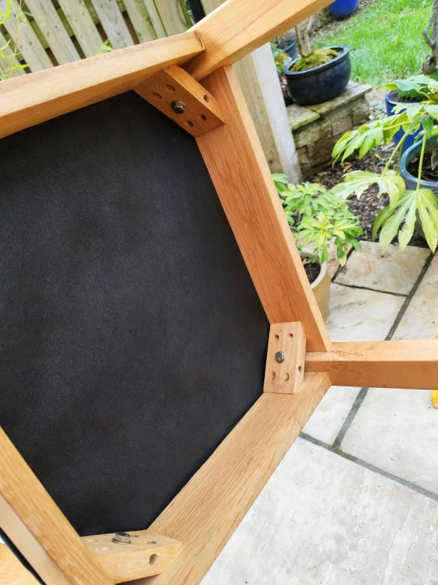 Oak chairs X 6 - Image 3