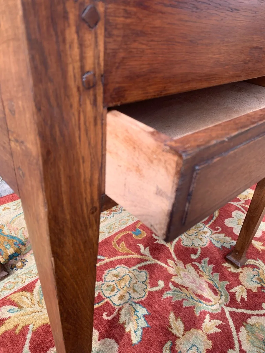 Early 20th century Butchers block prep table. - Image 4