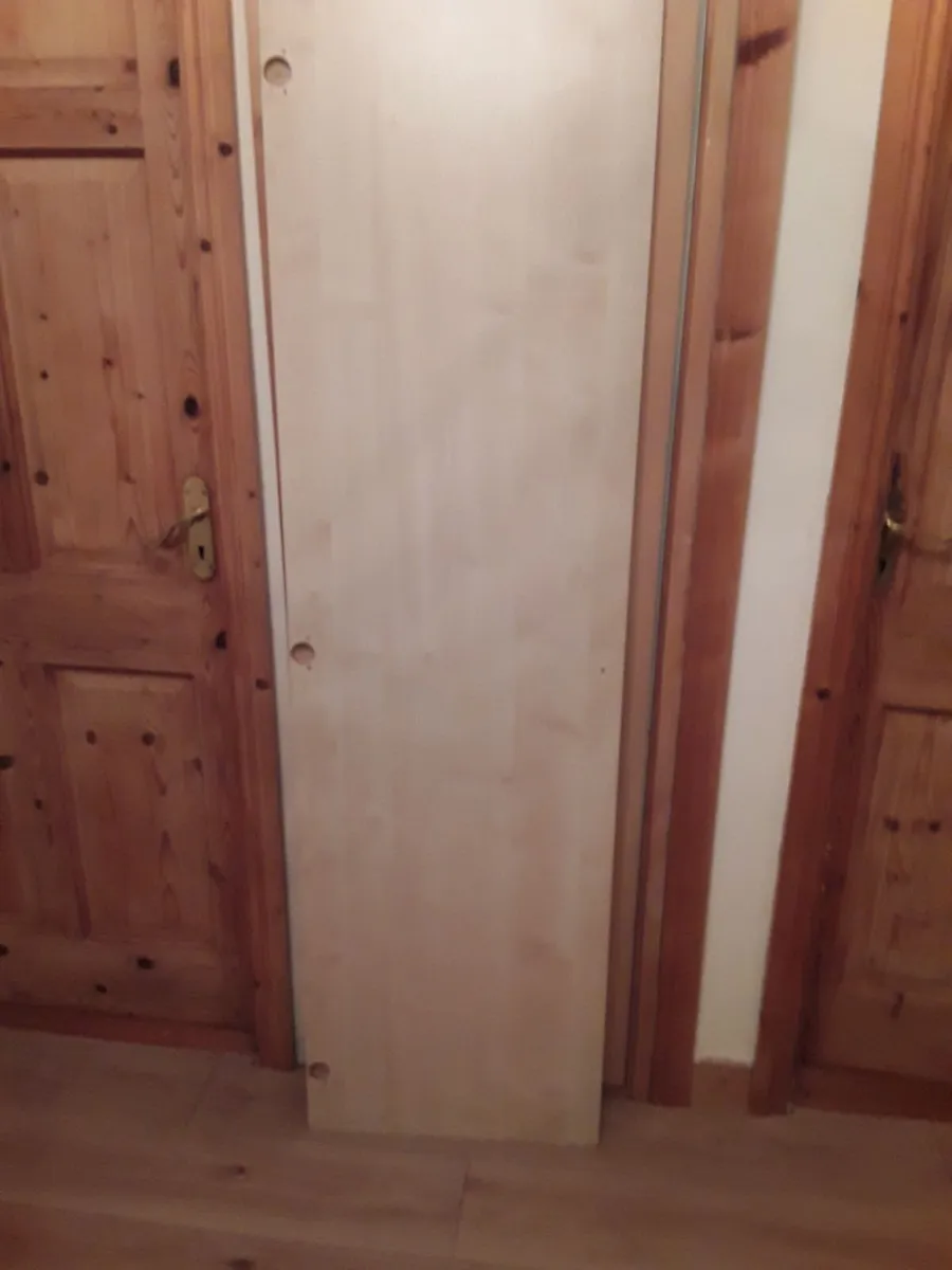 Beach coloured long cloakroom door good condition - Image 3