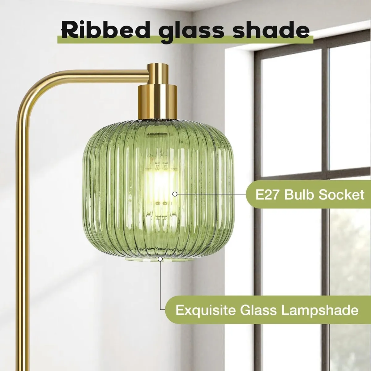 Floor Lamps for Living Room Vintage Standing Lamp - Image 2