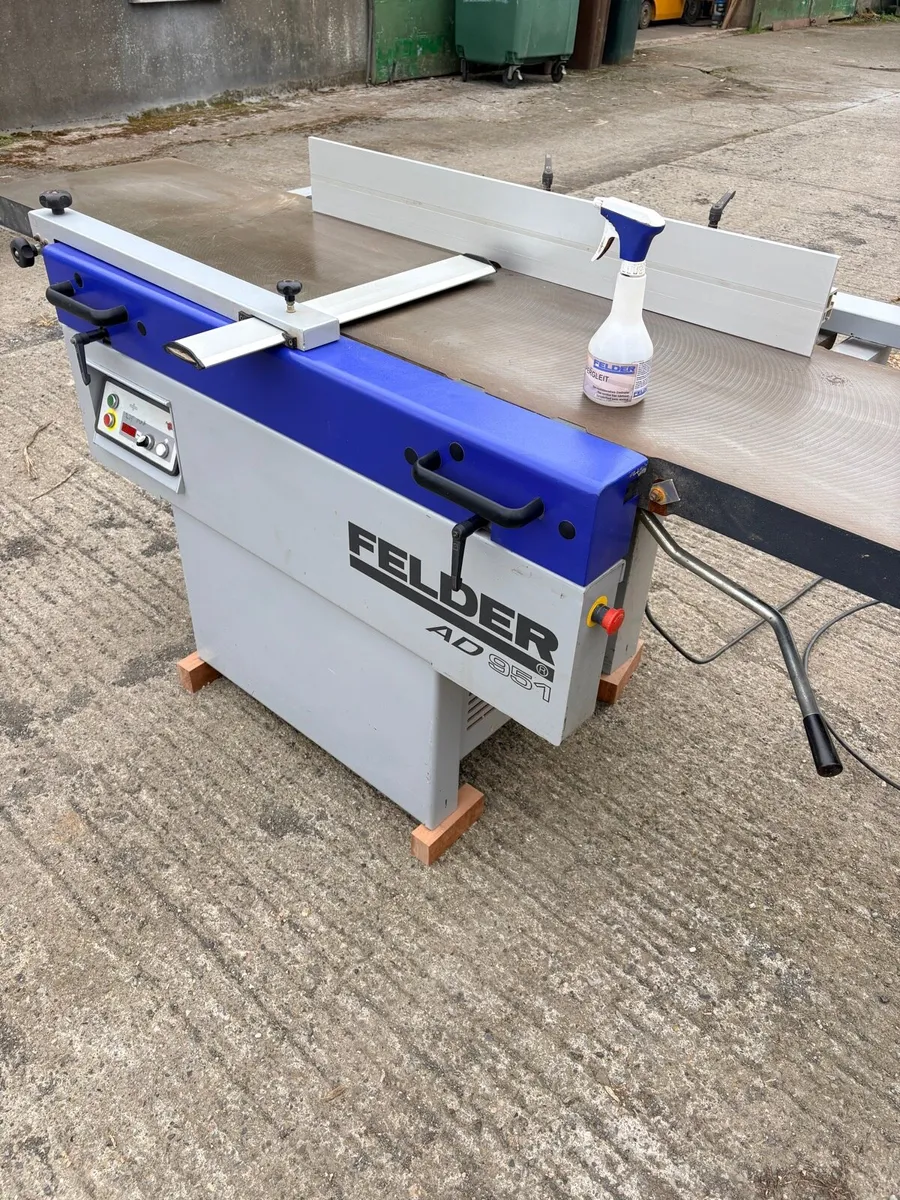 Felder planer thicknesser - Image 1