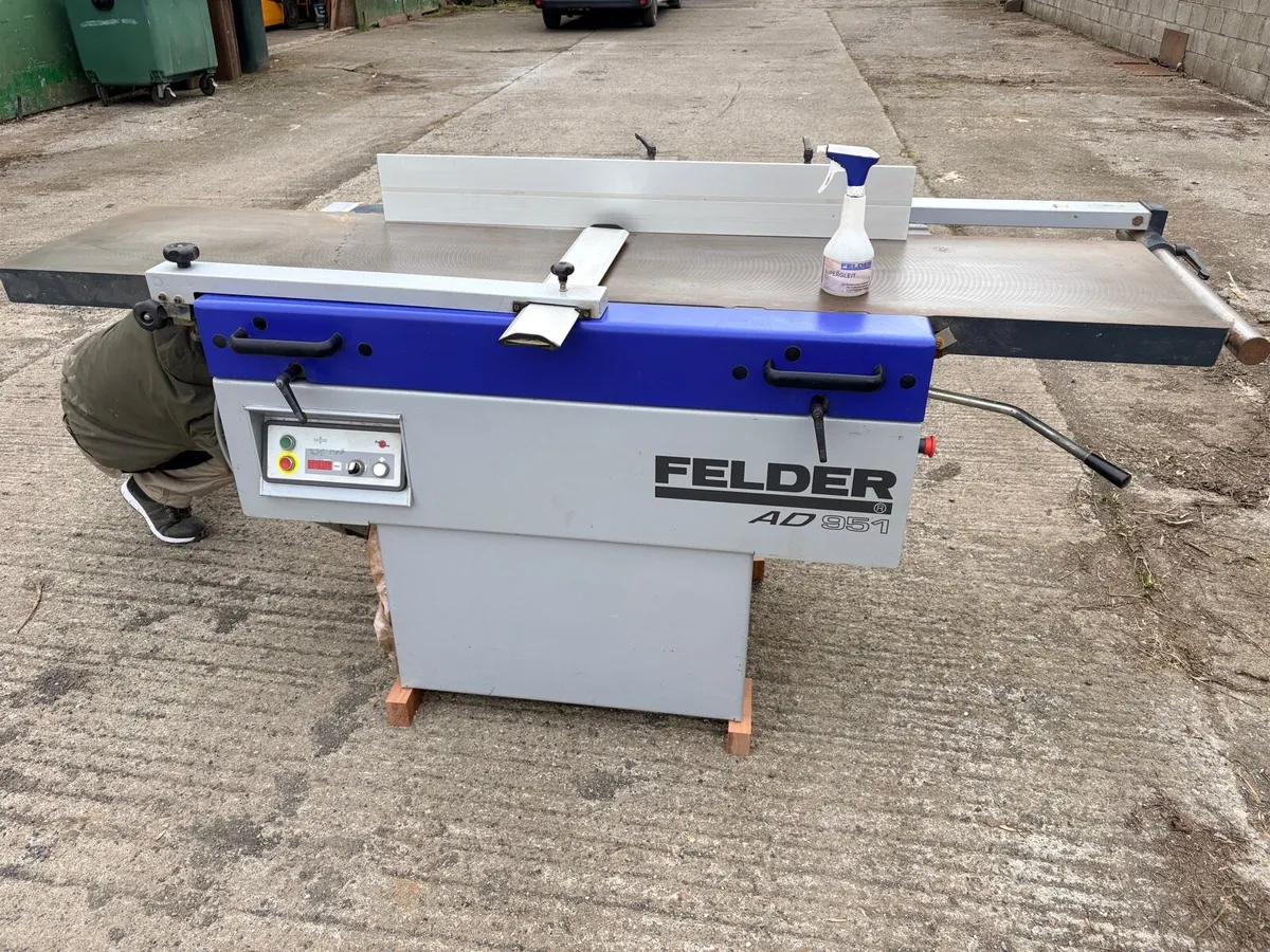 Felder planer thicknesser - Image 3