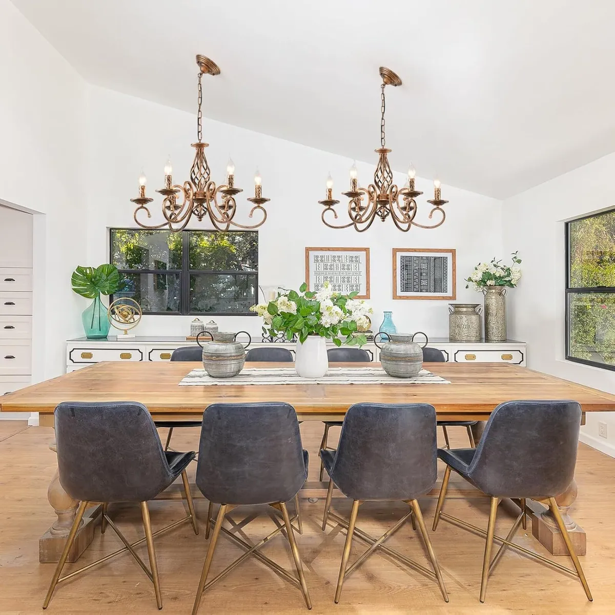 Rustic Chandeliers French Country Vintage - Image 2