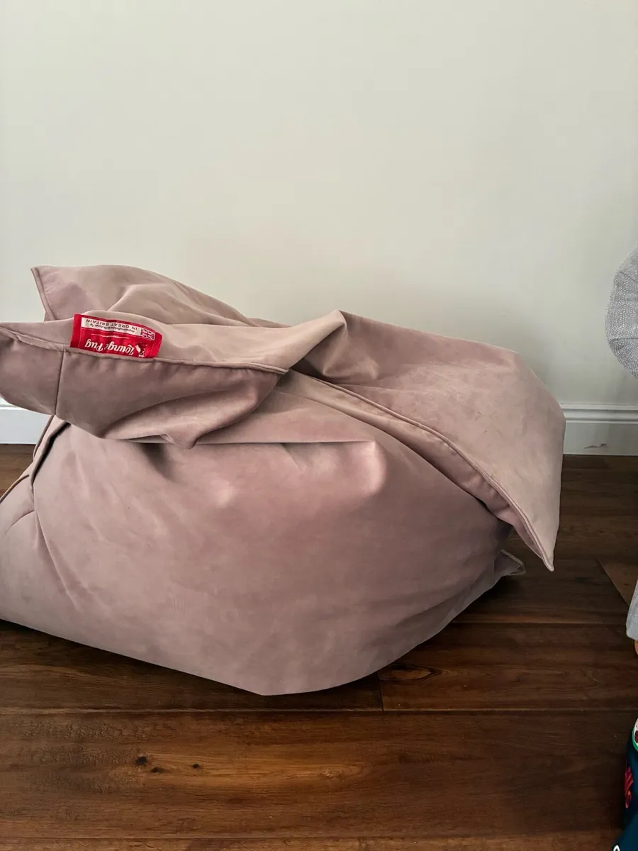 Pink lovers .. mirror, lampshade, beanbag, shoebox - Image 4