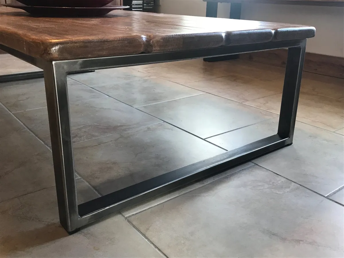 Handcrafted Coffee Table from reclaimed Timber - Image 4