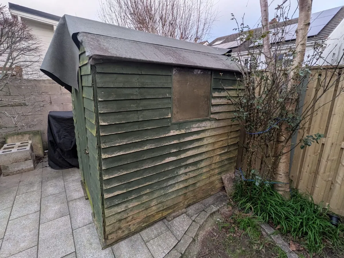 FREE 7'x5' Timber Garden Shed - Image 3
