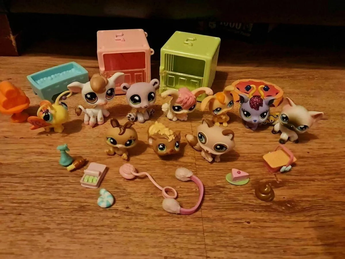 Littlest Pet Shop bundle 1 figures and accessories - Image 1