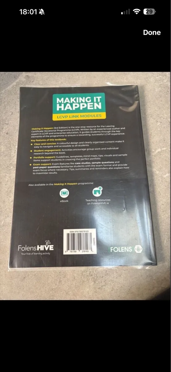 Making it happen LCVP Book - brand new - Image 4