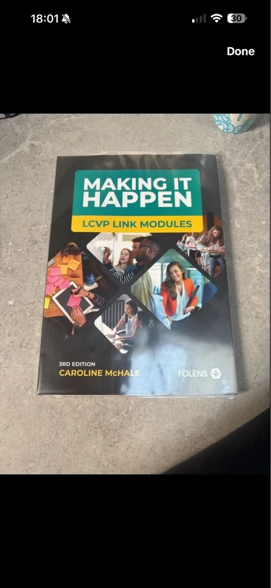 Making it happen LCVP Book - brand new - Image 1
