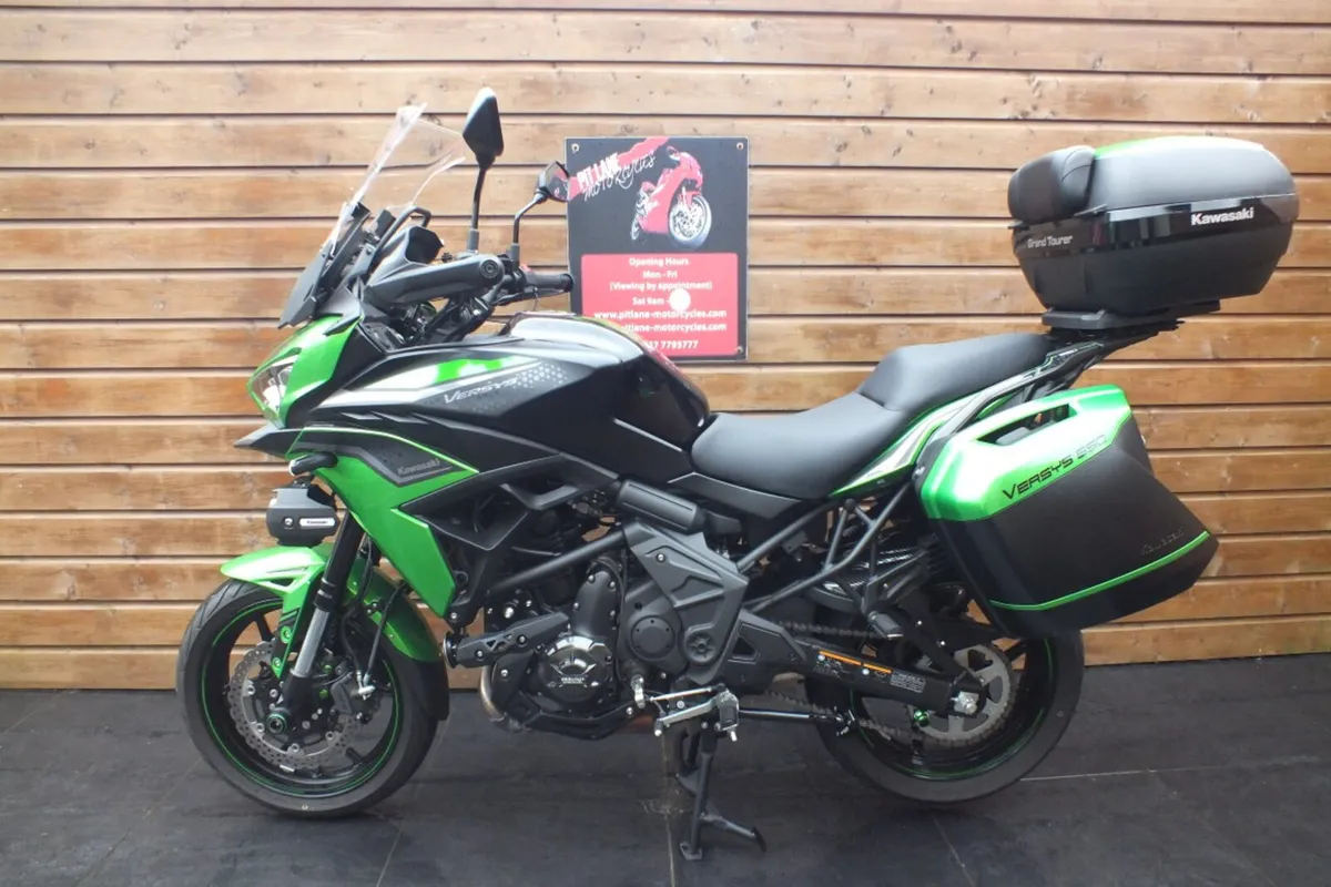 2023 Kawasaki Versys 650 GT (As New, Low Miles) - Image 4