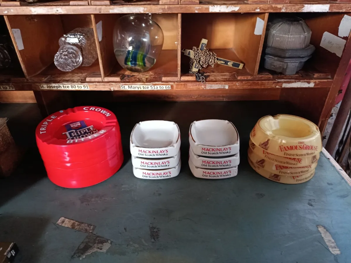 Collection of Vintage Ashtrays - Image 1