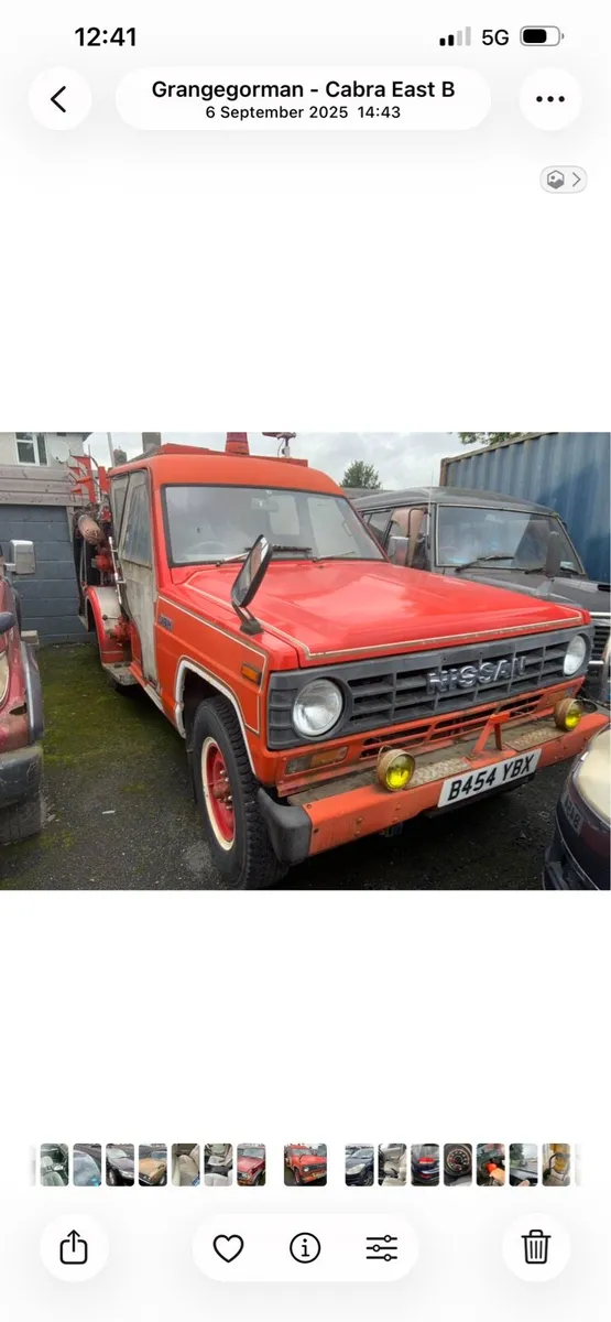 Nissan patrol fire engine 1982 - Image 1