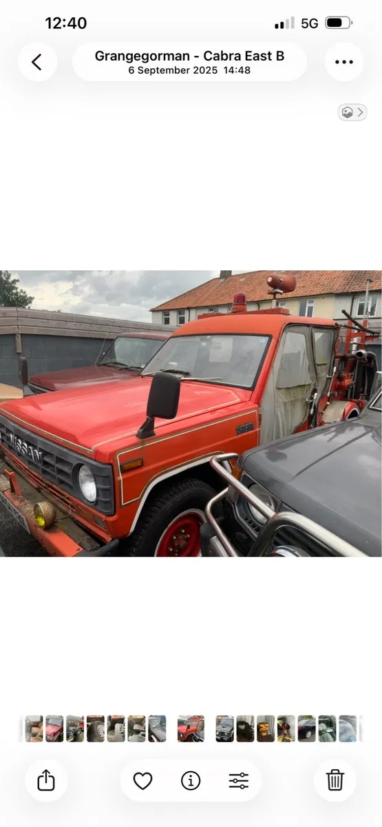 Nissan patrol fire engine 1982 - Image 3