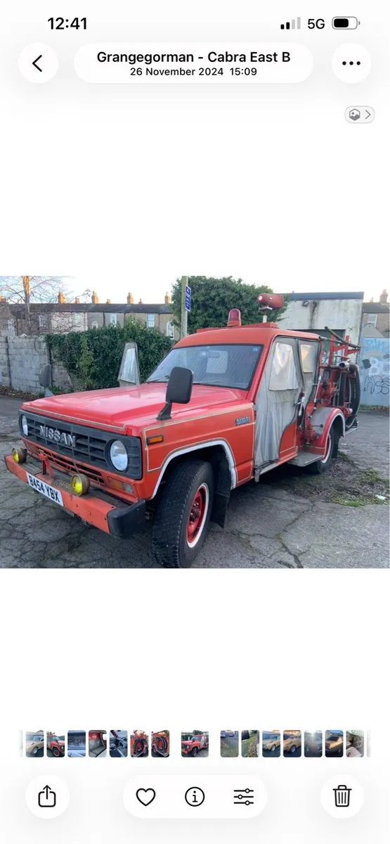 Nissan patrol fire engine 1982 - Image 4