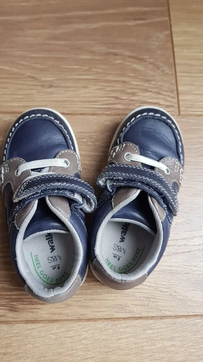 Toddler shoes –M&S leather -size UK6 - Image 3