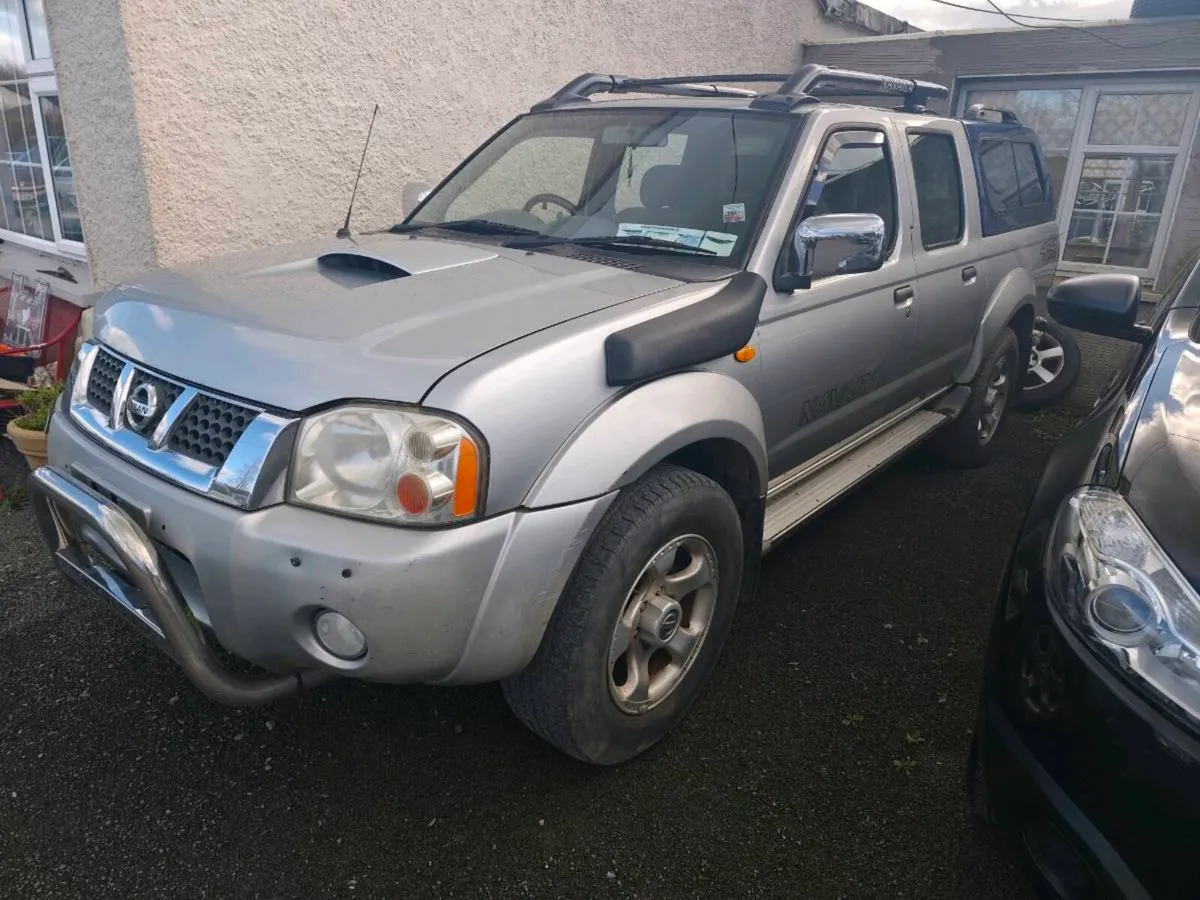 04 Nissan Navara 2.5 4X4 crewcab pickup - Image 1