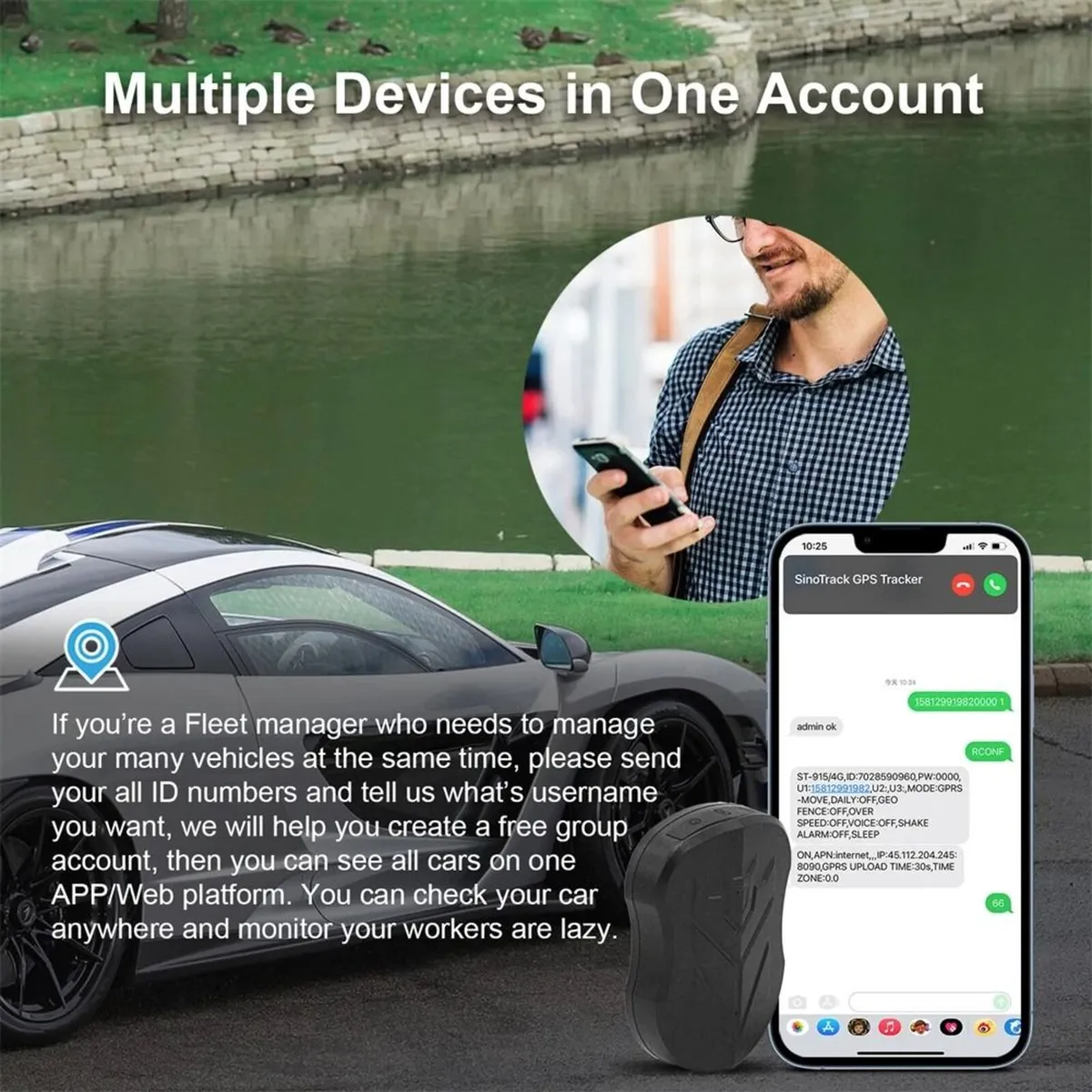 GPS 4G Car Tracker Magnetic Long Battery Life - Image 4