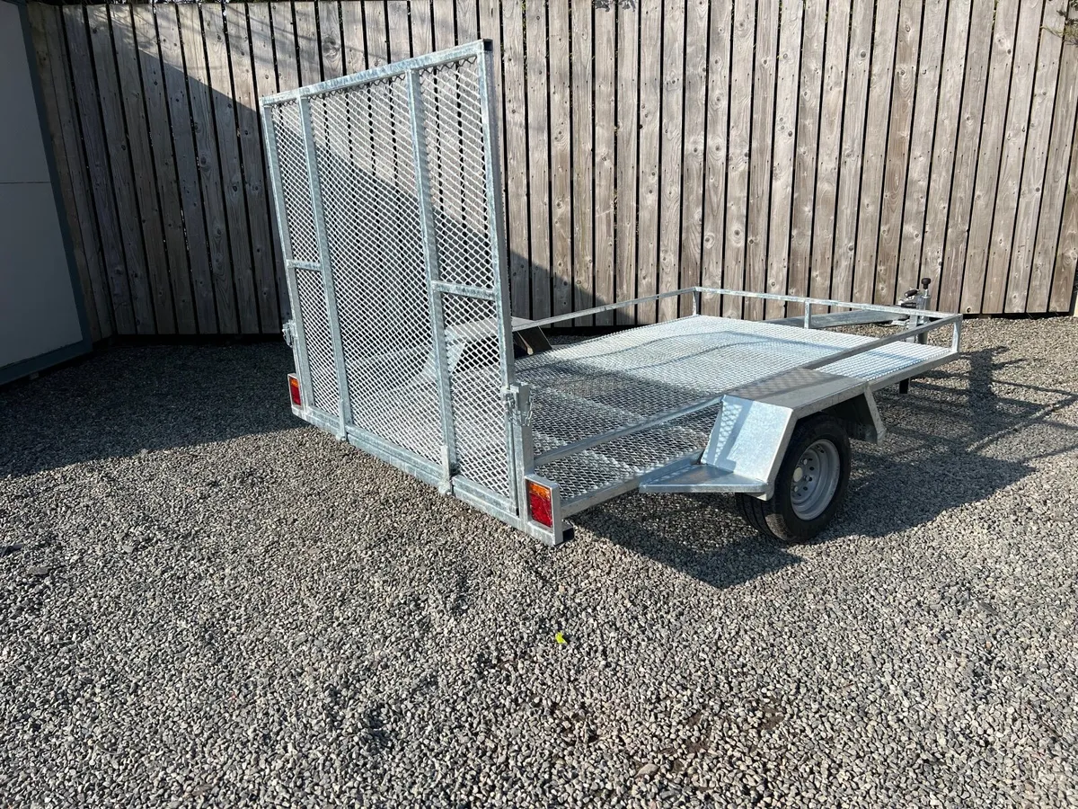 8ft x 5ft Low Ride Transporter Trailer Golf Buggy - Image 2