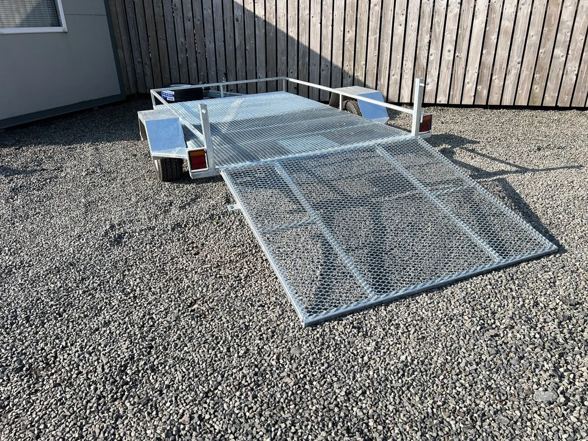 8ft x 5ft Low Ride Transporter Trailer Golf Buggy - Image 4