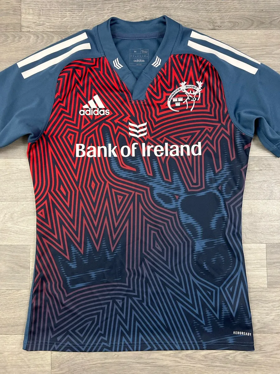 Adidas Munster Rugby Jersey Shirt Mens Medium - Image 2